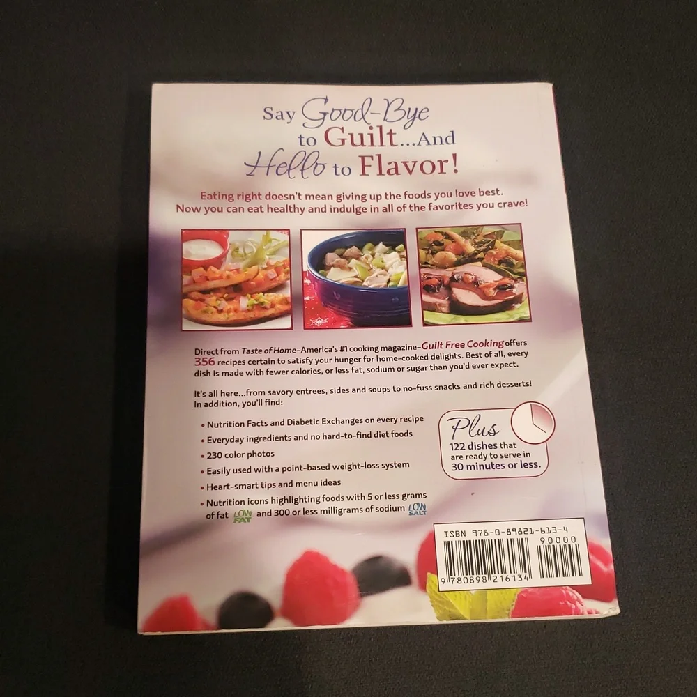 Guilt Free Cooking: 356 Home Style Recipes for Healthier Living